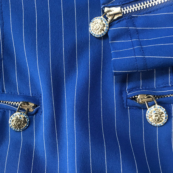 VINTAGE VERSACE JEANS COUTURE MEDUSA HEAD DRESS - Picture 3 of 8